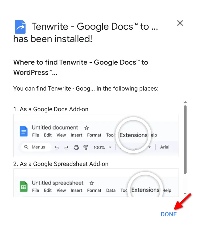 Completing the authorization process